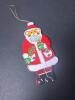 Assorted Bear and Holiday Ornaments, Mixed Materials - 8