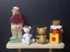 Assorted Teddy Bear Christmas Ornaments in Mixed Styles - 4