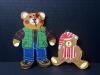 Assorted Teddy Bear Christmas Ornaments in Mixed Styles - 9
