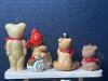 Assorted Bear and Holiday Christmas Ornaments - 6