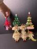 Shoe-Themed Christmas Ornaments Including Barbie Tree