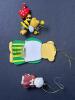 Assorted Bear and Holiday Theme Christmas Ornaments - 12