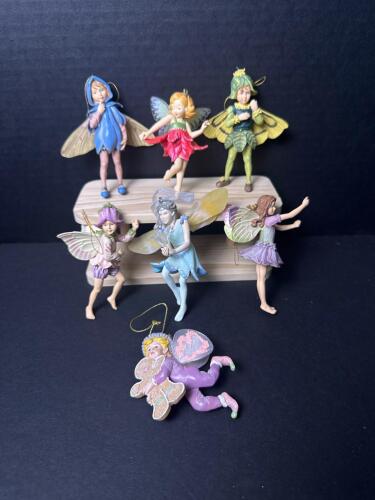 Assorted Fairy Figurine Ornaments with Flower and Nature Motifs