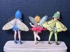 Assorted Fairy Figurine Ornaments with Flower and Nature Motifs - 5