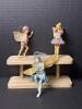 Assorted Fairy Figurine Ornaments with Flower and Nature Motifs - 6