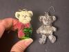Assorted Teddy Bear Christmas Ornaments, Paddington Bear, Santa Express - 2