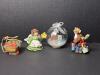 Squirrel and Flower Pot Figural Ornament - 6