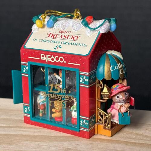 Enesco Treasury 15th Anniversary Collectors' Club Ornament, 1996
