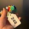 Enesco 1988 Merry Christmas Engine Mouse Ornament - 8