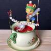 Enesco 1991 "Letters to Santa" Mouse Ornament