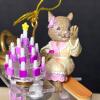Enesco 1993 Merry Manicure Mouse Ornament - 2