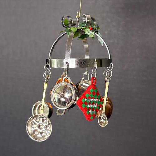 Hallmark 2002 Miniature Kitchen Utensils Hanging Ornament