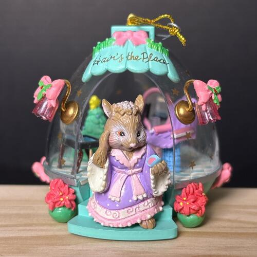 Enesco 1996 Hair's the Place Mouse Ornament