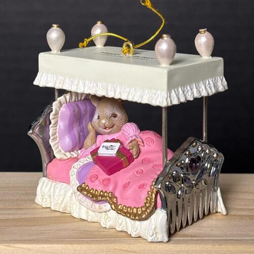 Enesco 1995 Miss Merry's Secret Ornament by Karen Hahn
