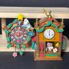 AGC & Enesco Clock Christmas Ornaments