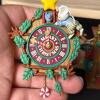 AGC & Enesco Clock Christmas Ornaments - 2