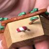 AGC & Enesco Clock Christmas Ornaments - 4