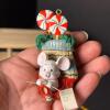 Christmas Mouse Ornaments Assortment - 2