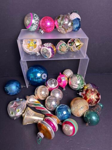 Vintage Glass Christmas Ornaments