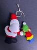 Handmade Felt Christmas Ornaments with Sequins - 3