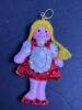 Handmade Wizard of Oz Character Felt Ornaments Sequin Trim - 2