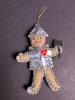 Handmade Wizard of Oz Character Felt Ornaments Sequin Trim - 3