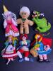 Handmade Felt Fairy Tale and Holiday Character Ornaments
