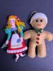 Handmade Felt Fairy Tale and Holiday Character Ornaments - 4