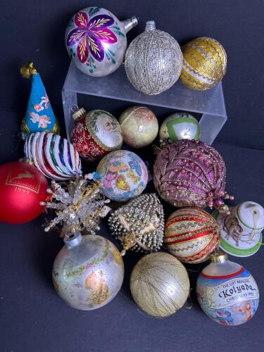 Vintage-Style Christmas Ornaments