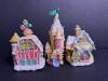Glittered Candy-Themed Christmas Village Houses - 3