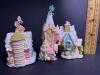 Glittered Candy-Themed Christmas Village Houses - 4