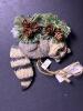 Raccoon Christmas Ornaments - 3