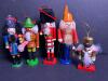 Small Wooden Nutcracker Ornaments