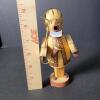 Wooden Smoker Figurine With Turban and Brass Pipe in the Style Of Erzgebirge - 7