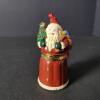 Santa Claus Trinket Box Ornament with Hinged Lid - 2