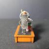 Sewing Machine Ornament With Mouse Figurine - 2