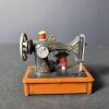 Sewing Machine Ornament With Mouse Figurine - 3