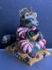 Raccoon Christmas and Holiday Figurine Ornaments Assortment - 5