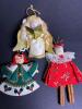 Handmade Felt and Fabric Christmas Ornaments, Mouse and Animal Designs - 5