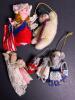 Handmade Felt and Fabric Christmas Ornaments, Mouse and Animal Designs - 6