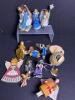 Assorted Angel Christmas Ornaments in Various Styles