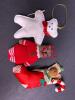Bear Den Hollow Teddy Bear and Assorted Christmas Ornaments - 3