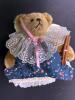 Bear Den Hollow Teddy Bear and Assorted Christmas Ornaments - 6