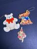 Assorted Teddy Bear Christmas Ornaments and Figurines - 6