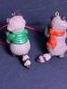 Pair of Raccoon Christmas Ornaments with Campbell's Soup Cans - 4