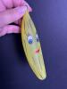 Hand-Painted Banana-Shaped Glass Christmas Ornament