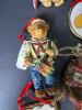 Assorted Teddy Bear Christmas Ornaments in Holiday Attire - 2