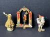 Assorted Christmas Animal and Holiday Scene Ornaments - 6