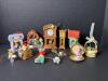 Assorted Christmas Mouse and Holiday Ornaments