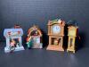 Assorted Christmas Mouse and Holiday Ornaments - 6